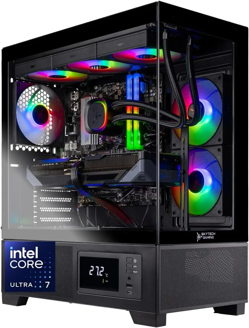 Pc Gaming Desktop - Skytech Gaming Azure 3 Plus Desktop