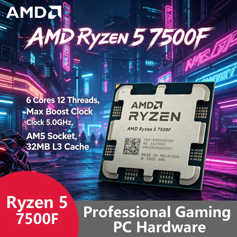 Pc Gaming Ryzen - AMD Ryzen 5 7500F AM5 5nm