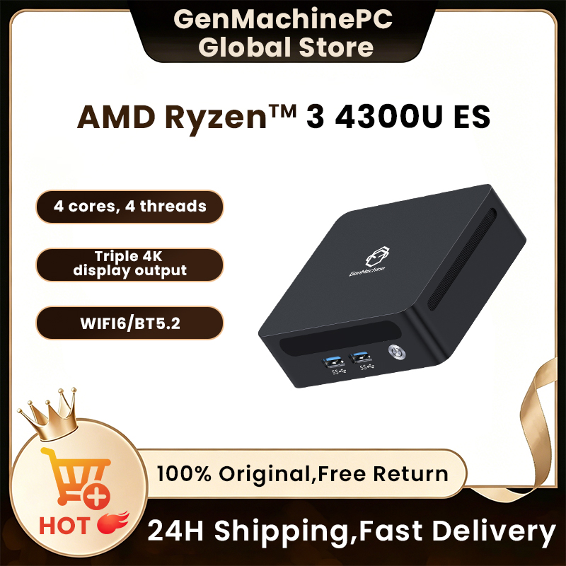 Pc Gaming Ryzen - Genmachine AMD Ryzen 3 4300U ES