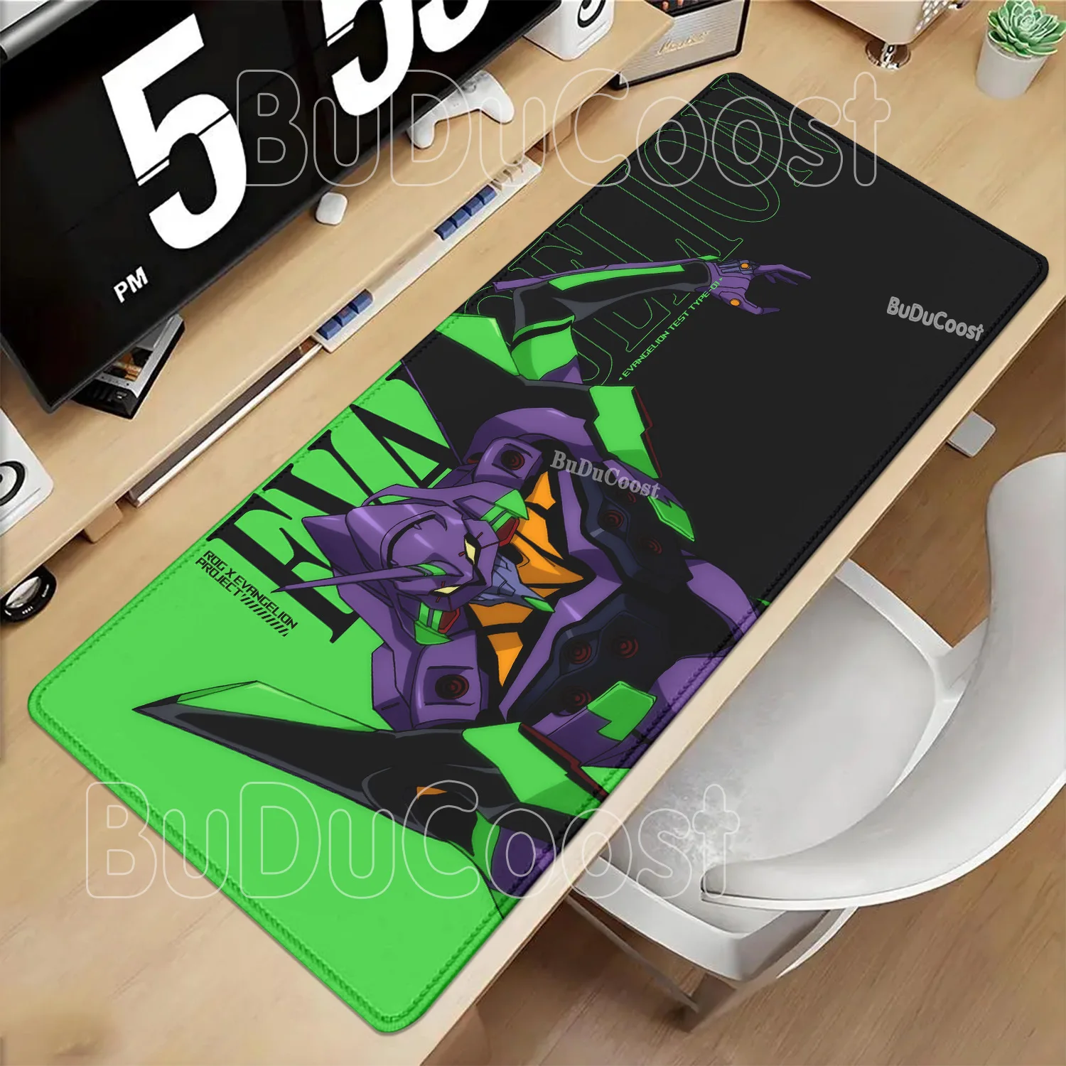 Pc Gaming Evangelion - Evangelione EVA 01 Large Mouse Pad