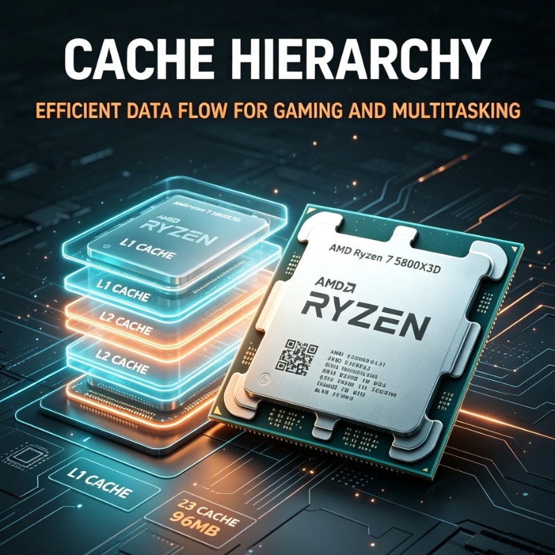 Pc Gaming Ryzen - Ryzen 7 5800X3D PC Gaming Processor