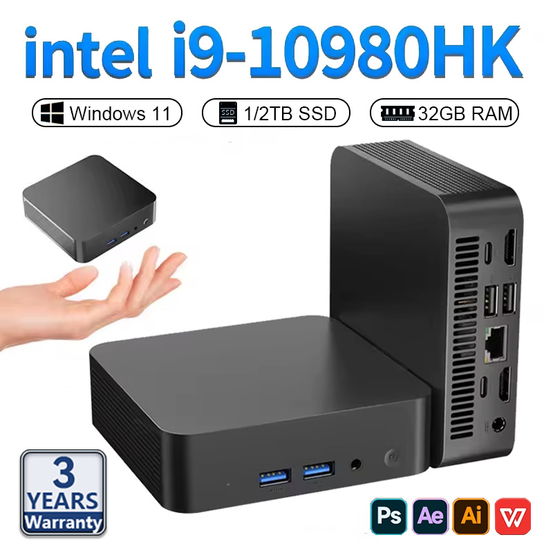 Pc Gaming Ram 32Gb - MINI PC Windows 11 Pro Core