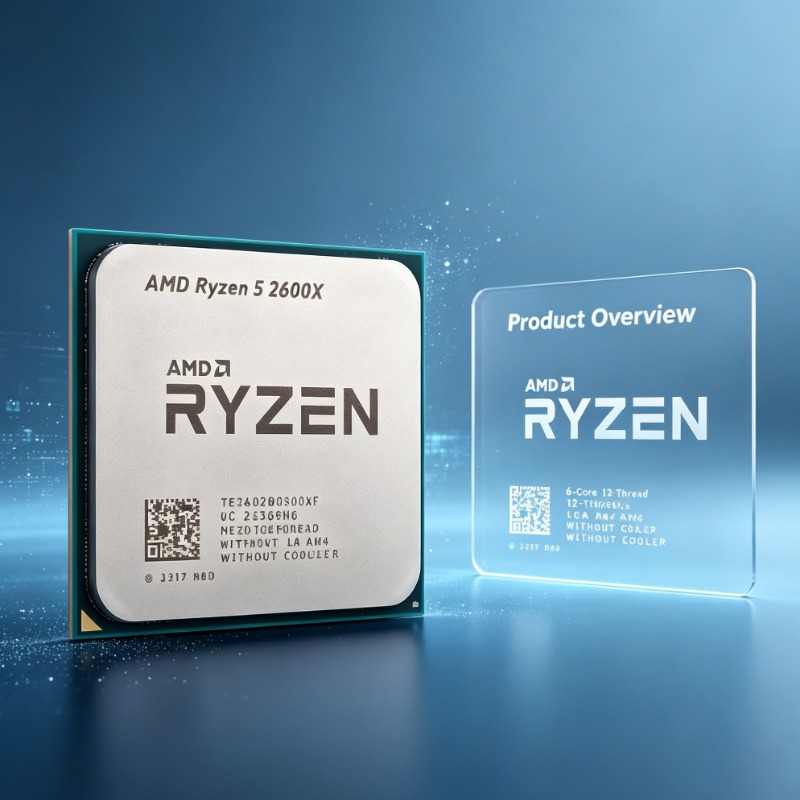 Pc Gaming Desktop - AM4 Socket CPU Processor R5 2600X
