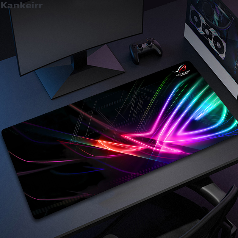 Pc Gaming Rog - Asus Rog Black Mause Pad Anime
