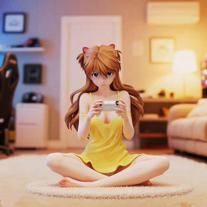 Pc Gaming Evangelion - Asuka Langley Figure – Evangelion Sitting
