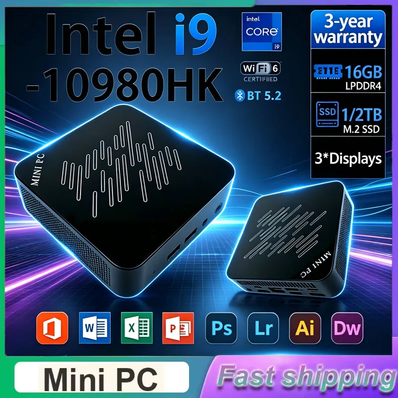 Pc Gaming Ram 32Gb - 2026 Mini Gaming PC Intel i9-10980HK