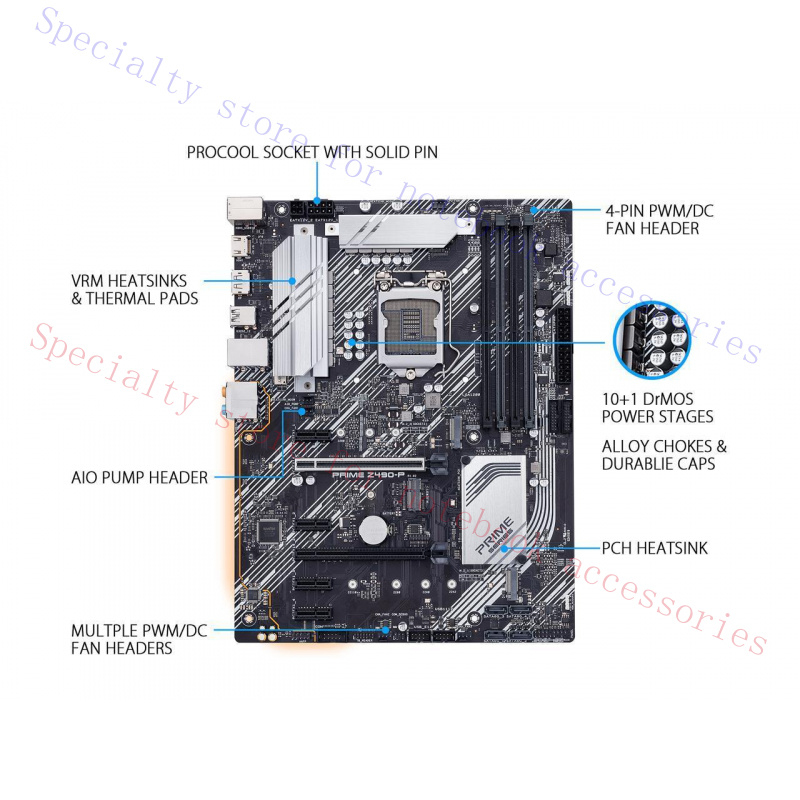 Pc Gaming News - A+ FOR ASUS PRIME Z490-P LGA