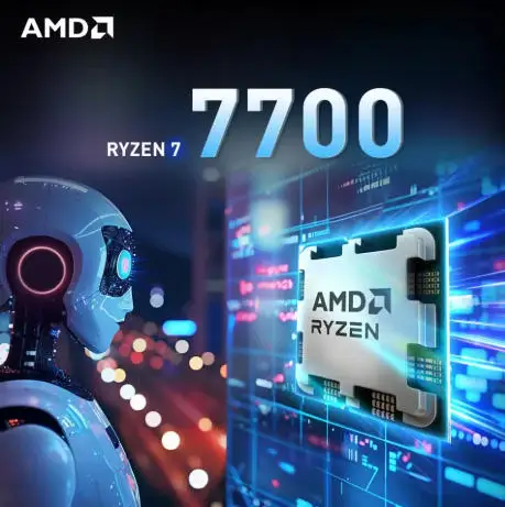 New AMD Ryzen 7 7700 Processor - Pc Gaming Ryzen recension och pris