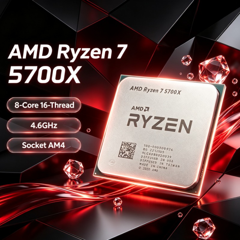 AMD Ryzen 7 5700X Gaming PC CP - Pc Gaming Desktop recension och pris