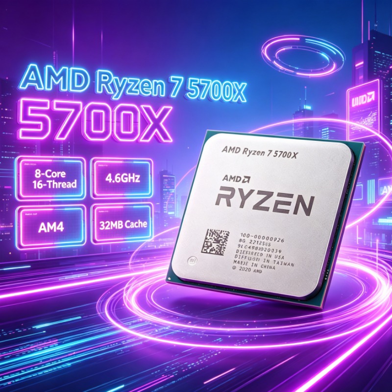 AMD Ryzen 7 5700X Gaming PC CP - Pc Gaming Desktop recension och pris