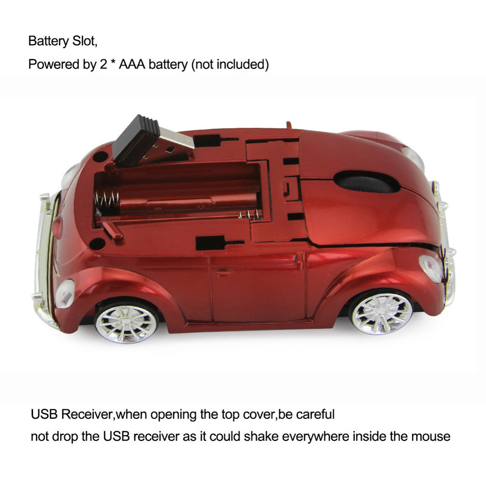 Wireless Car Shape Computer Mo - Pc Gaming X3D recension och pris