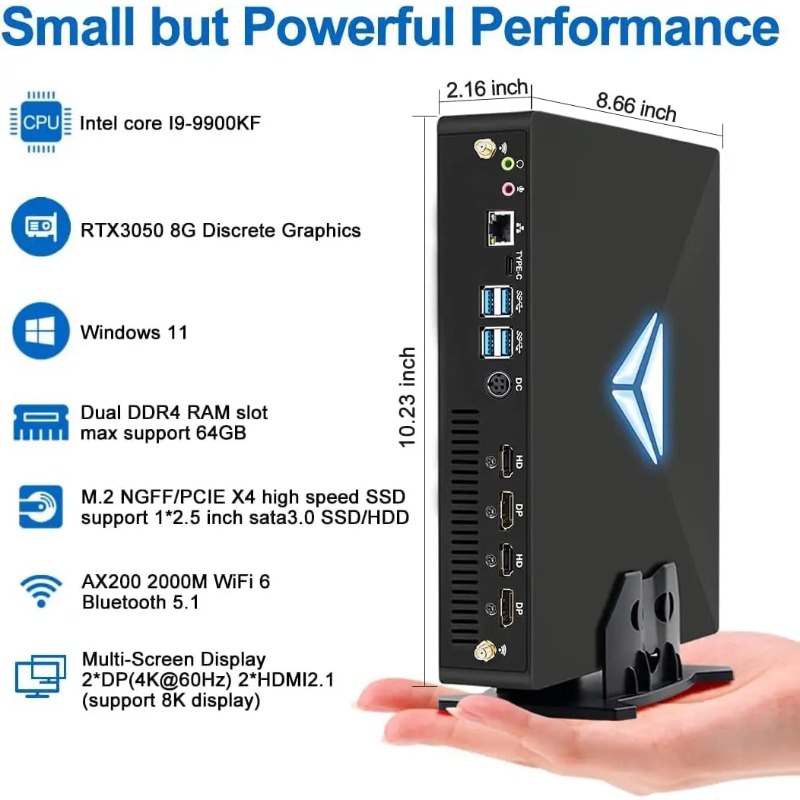 【New Arrival】Mini Desktop PC I - Pc Gaming Desktop recension och pris
