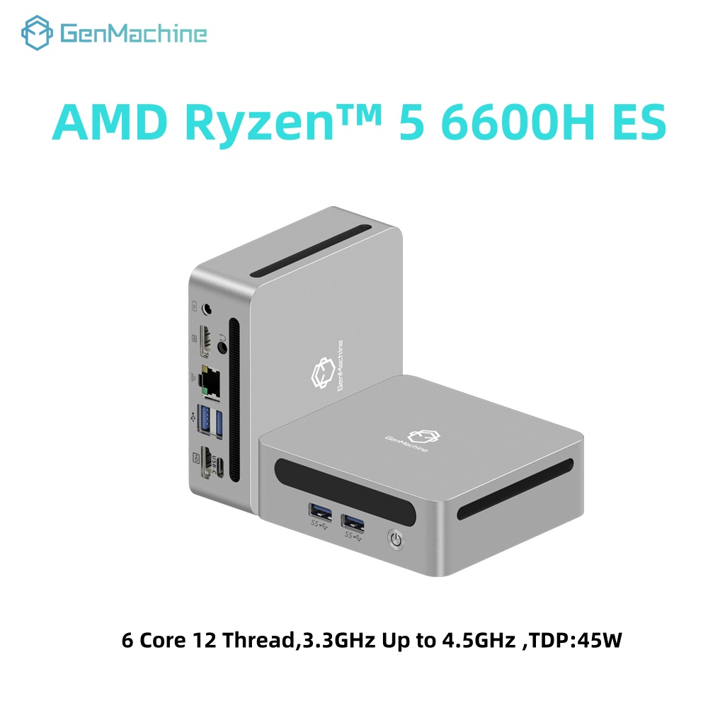 GenMachine AMD Ryzen 5 6600H E - Pc Gaming Ryzen recension och pris