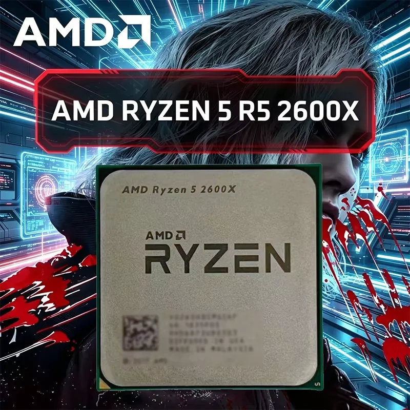 AMD R5 2600X 12nm Unboxed Proc - Pc Gaming Ryzen recension och pris