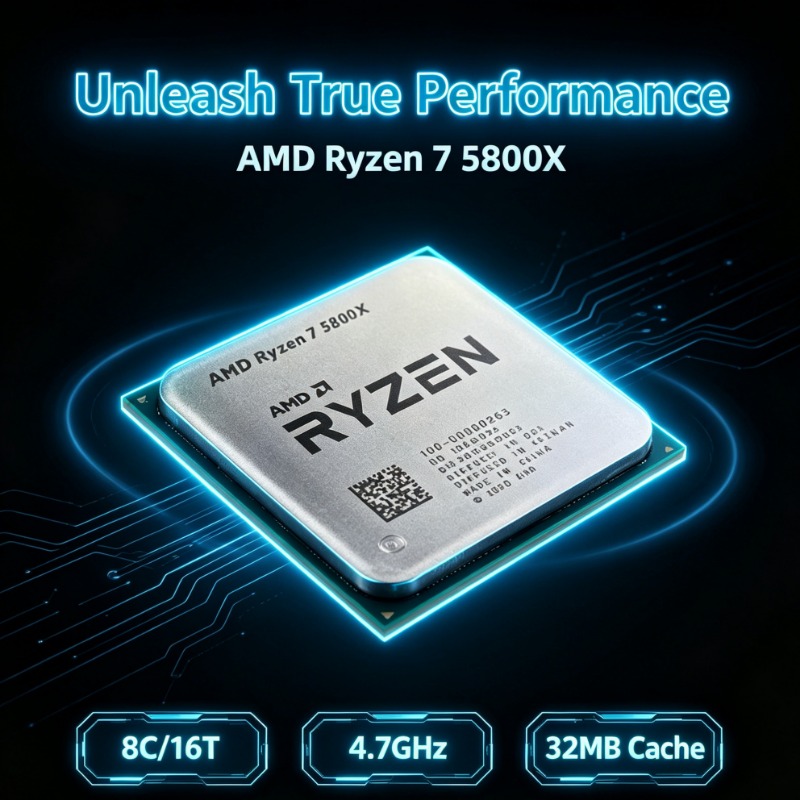 R7 5800X Desktop CPU Max Boost - Pc Gaming Desktop recension och pris