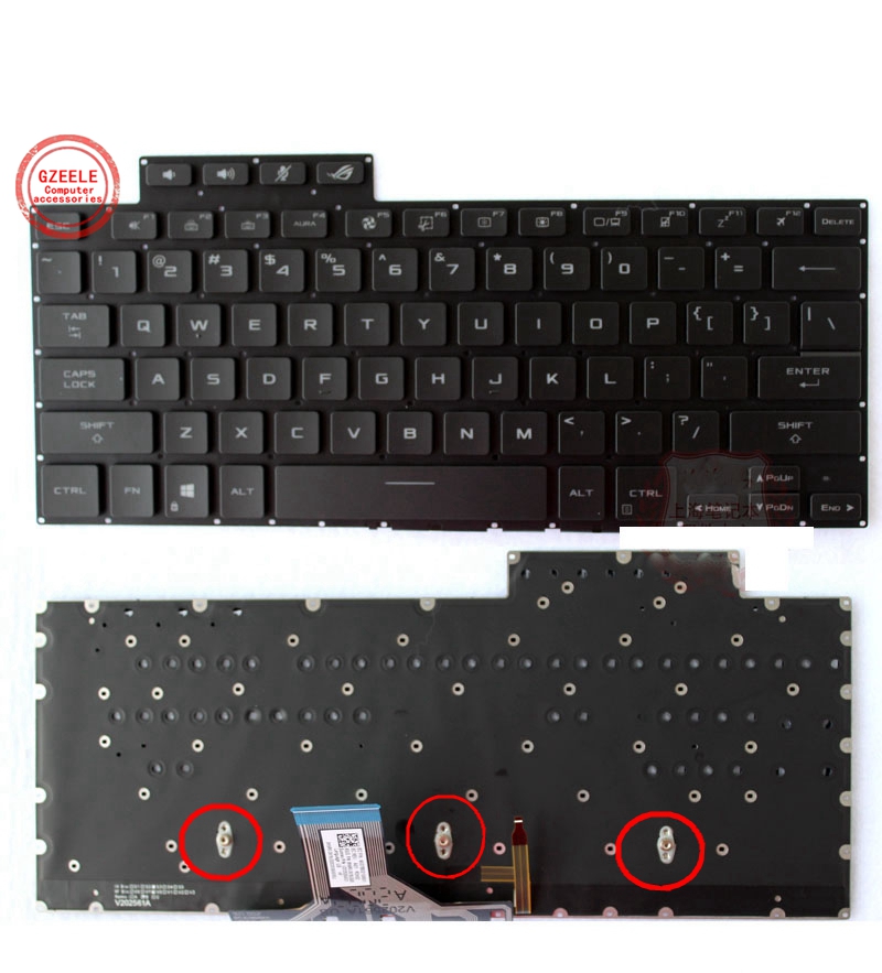New US Backlit Keyboard for AS - Pc Gaming Rog recension och pris