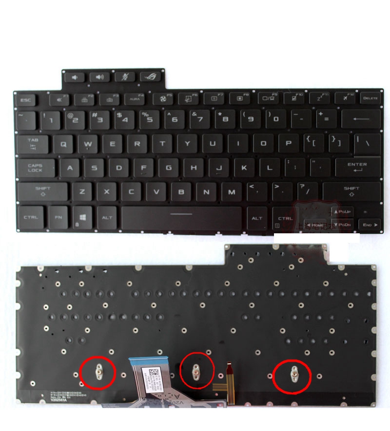 New US Backlit Keyboard for AS - Pc Gaming Rog recension och pris
