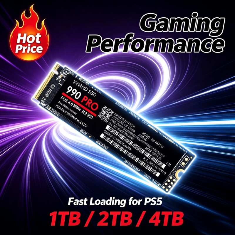 2026 New 990 Pro M.2 2280 PCIe - Pc Gaming News recension och pris