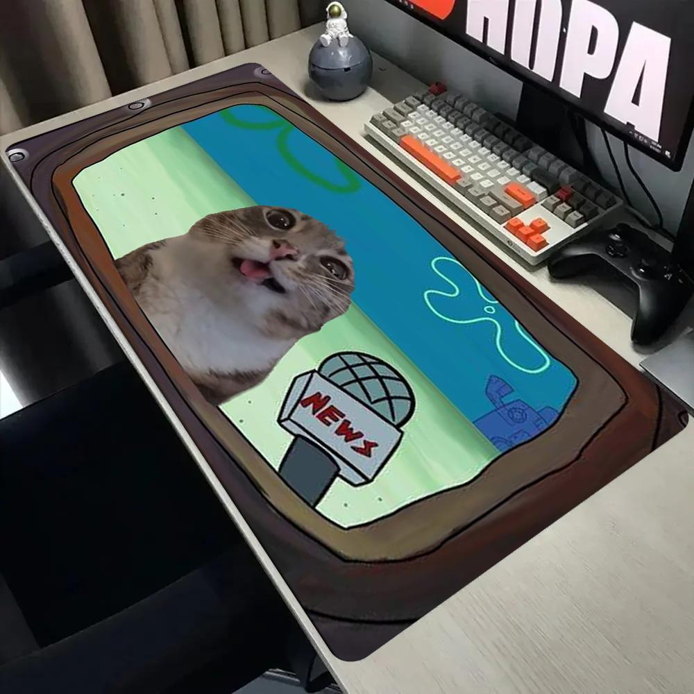 Funny Reporter Cat Meme Large  - Pc Gaming News recension och pris