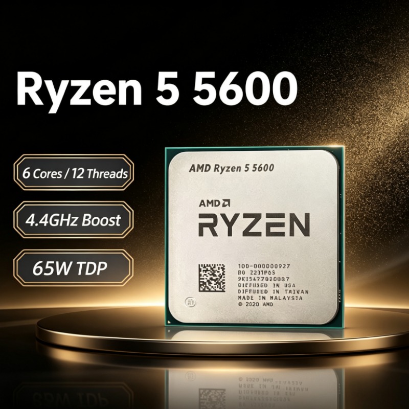 Ryzen 5 5600 6-Core 12-Thread  - Pc Gaming Ryzen recension och pris