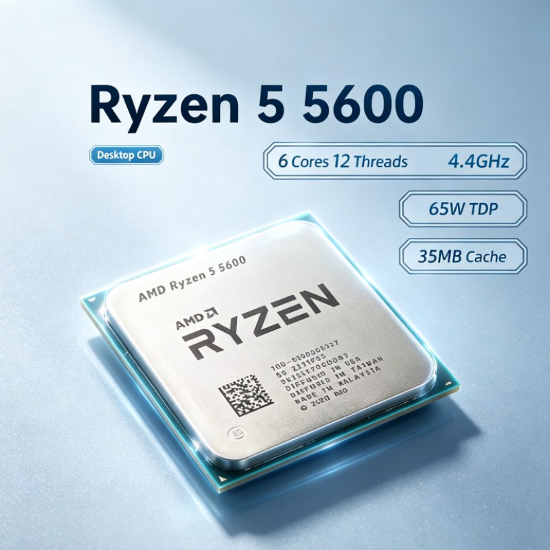 Ryzen 5 5600 6-Core 12-Thread  - Pc Gaming Ryzen recension och pris