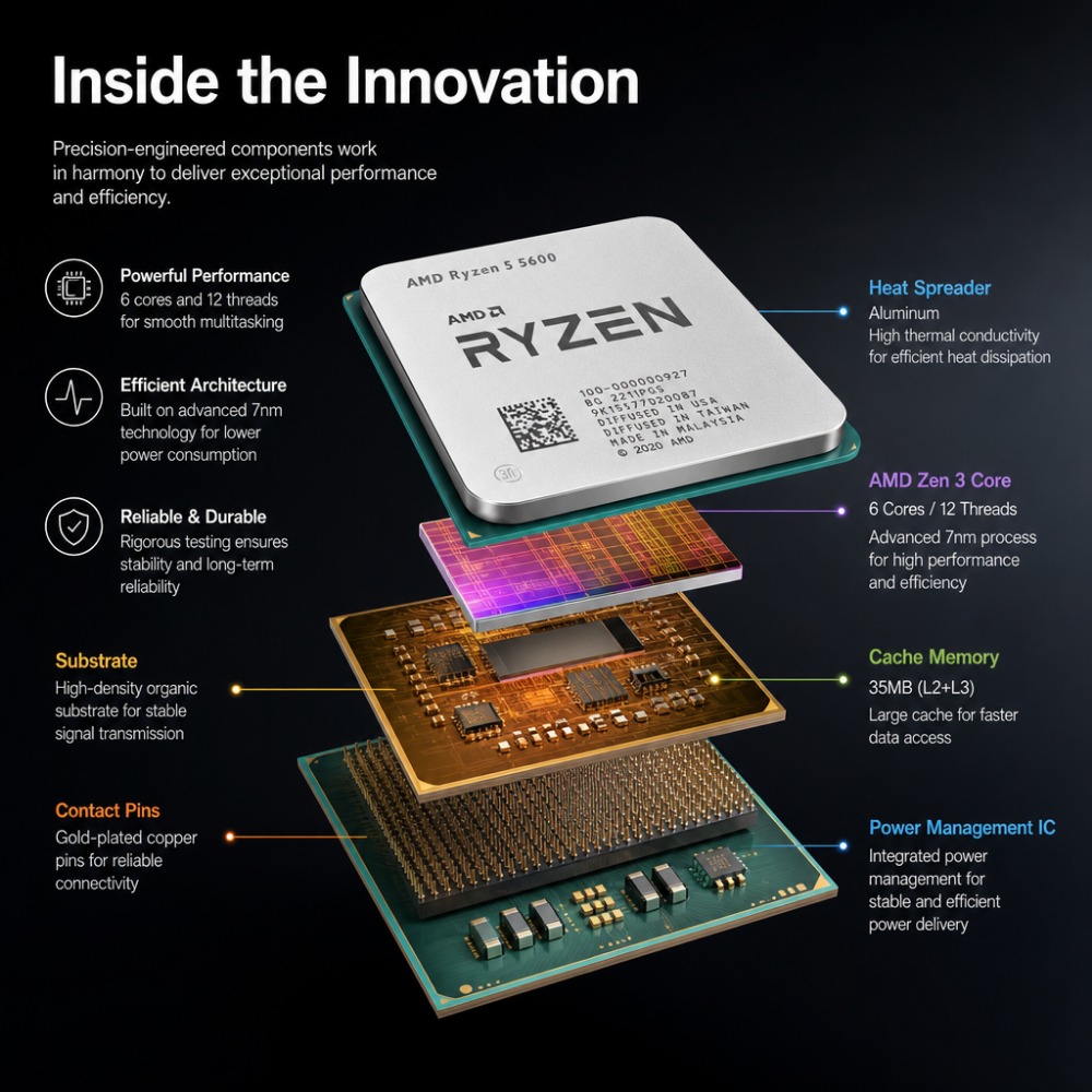 Socket AM4 Gaming Desktop Chip - Pc Gaming Ryzen recension och pris