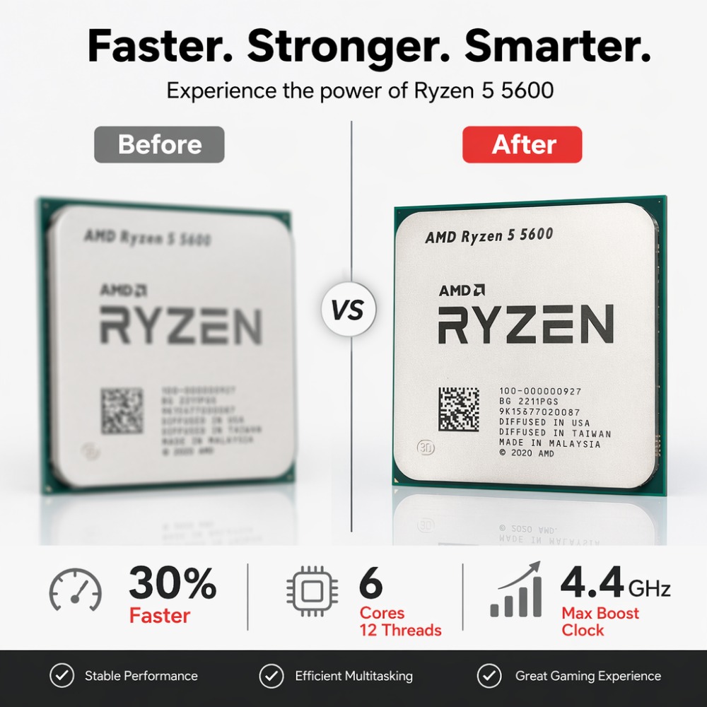 Socket AM4 Gaming Desktop Chip - Pc Gaming Ryzen recension och pris