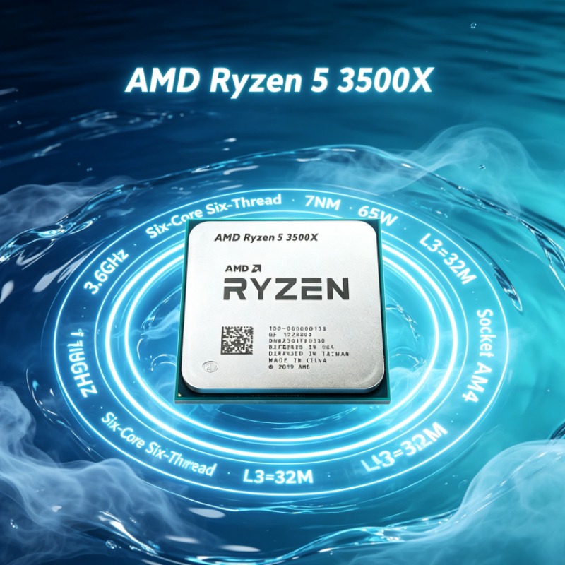 R5 3500X Six-Core Six-Thread C - Pc Gaming Desktop recension och pris