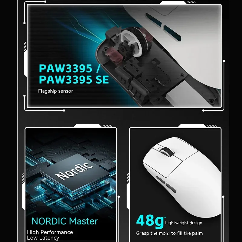 VXE Dragonfly R1 Pro  Sensor W - Pc Gaming X3D recension och pris