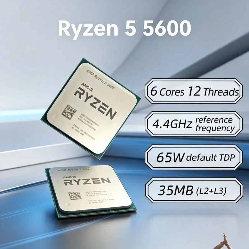 AMD R5 5600 Zen3 Architecture  - Pc Gaming Desktop recension och pris