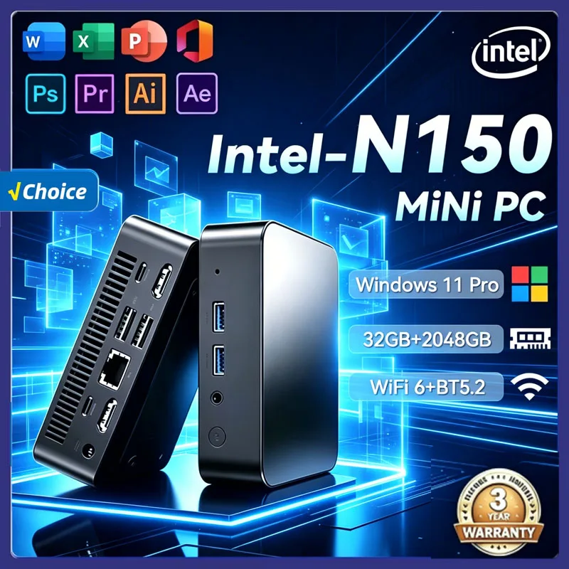 High Performance Intel N150 Ga - Pc Gaming Ram 32Gb recension och pris