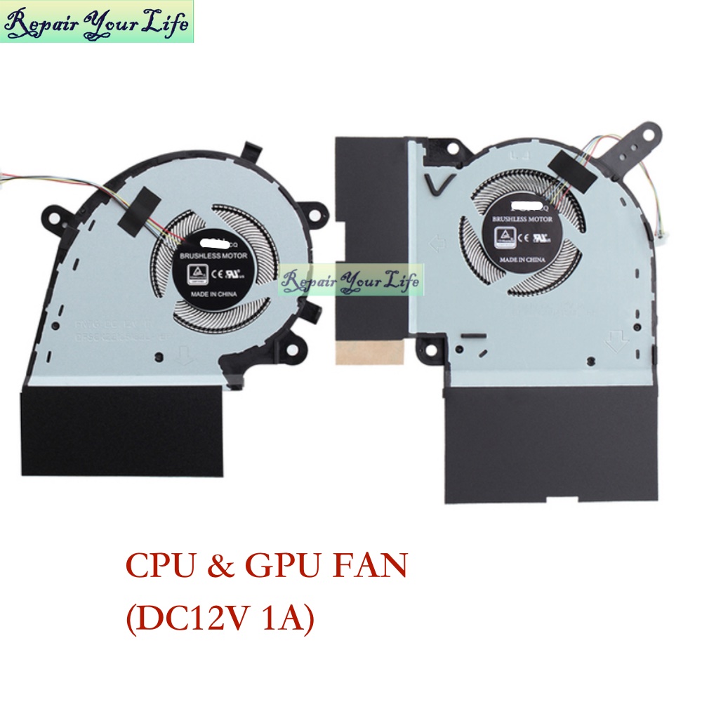 Laptop CPU GPU Fan Cooler For  - Pc Gaming Rog recension och pris