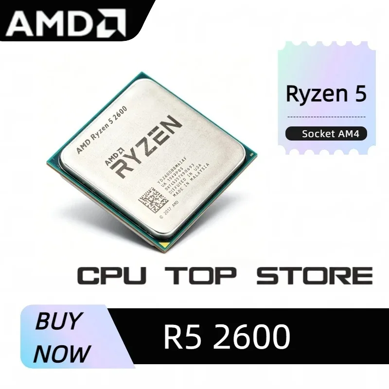 AMD Ryzen5 2600 AM4 Interface  - Pc Gaming Desktop recension och pris