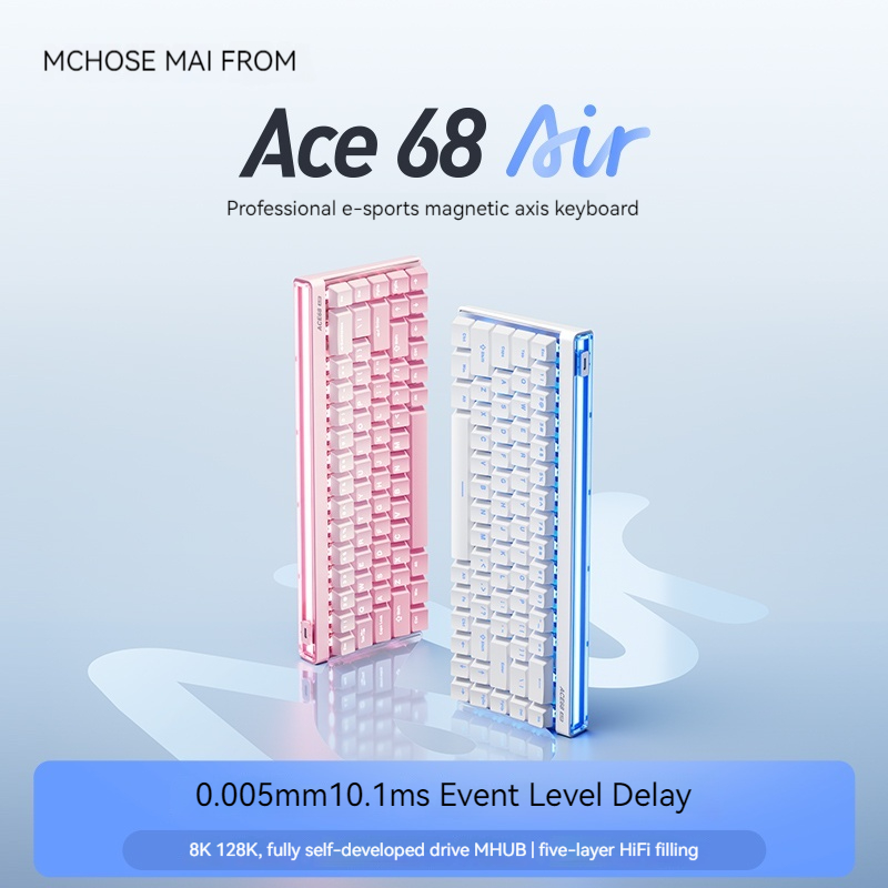 Mchose Ace68 Air Magnetic Axis - Pc Gaming Keyboard recension och pris